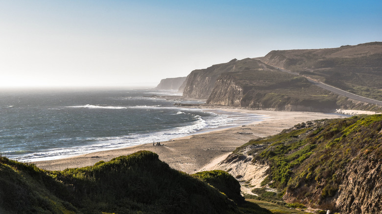 Nestled Along the Coast Between San Francisco and Santa Cruz: California's Serene Beach Getaway