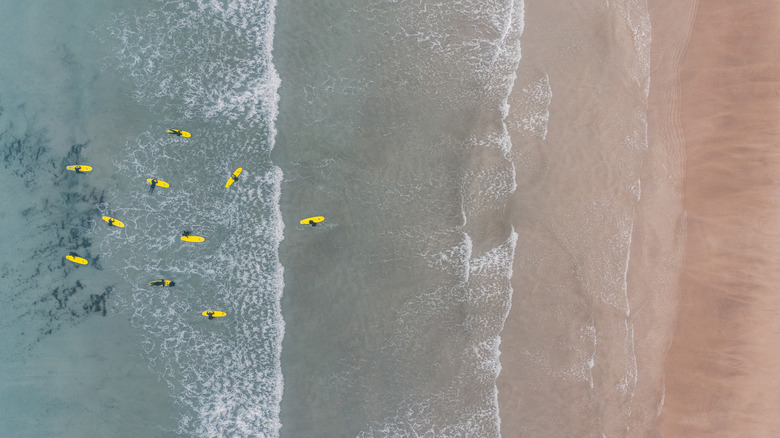 The "Surf Capital of the UK" is a Lively Coastal Town Boasting Expansive Beaches and Endless Activities