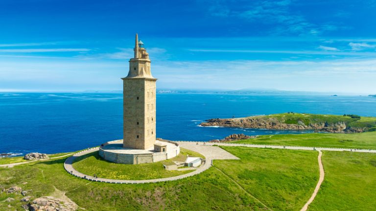 Spain's Lush Galician Coast: Home to the World's Oldest Functioning and Wildly Underrated Lighthouse
