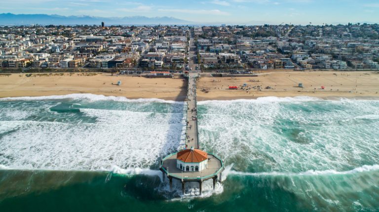 Nestled Between Santa Monica and Long Beach: California's Walkable Beach Town Brimming with Local Shops