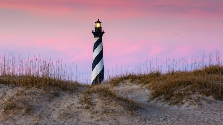 A Breathtaking Beachfront in North Carolina Features the Nation's Tallest Brick Lighthouse