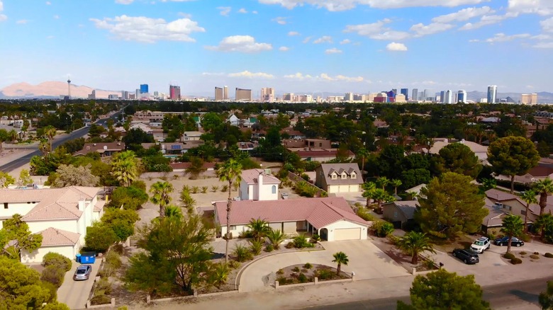 A Top Las Vegas Neighborhood Features Lush Parks and Mature Trees Minutes from the Strip