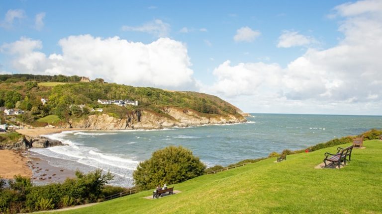 This Coastal Welsh Village Boasts Sandy Beaches, Stunning Sea Views, and Dolphin Sightings