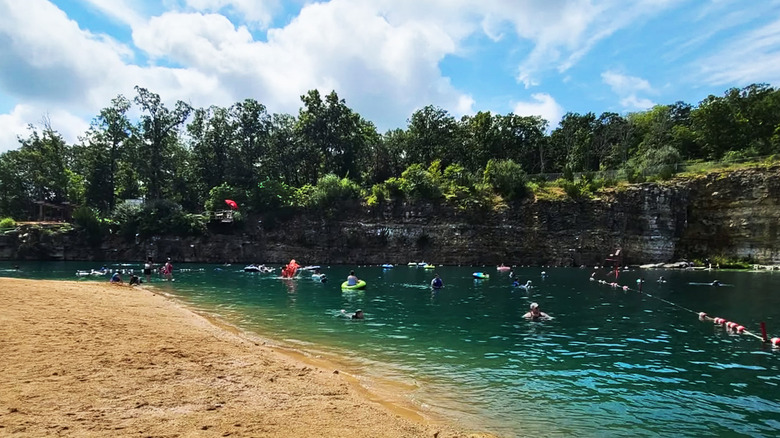 Missouri's Coolest Waterpark with a Natural Golden Sand Beach Just Under 2 Hours from St. Louis