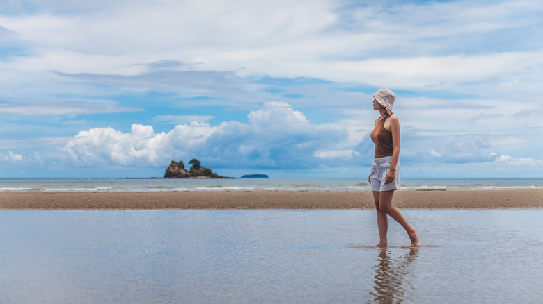 Located South of Bangkok, Thailand's Hidden Tropical Beach Boasts Miles of Pristine White Sands