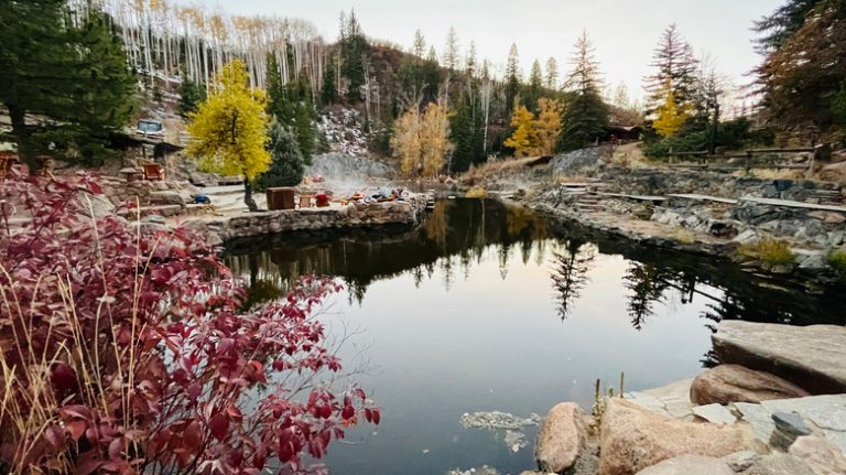 Experience One of America's Top Hot Springs Nestled in the Colorado Mountains with Cozy Cabins and Unique Caboose Accommodations