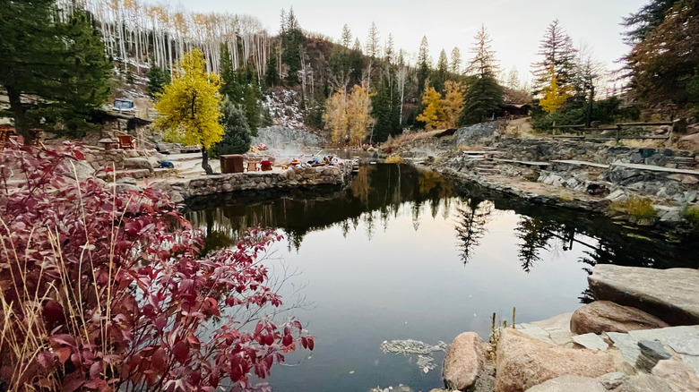 Experience One of America's Top Hot Springs Nestled in the Colorado Mountains with Cozy Cabins and Unique Caboose Accommodations