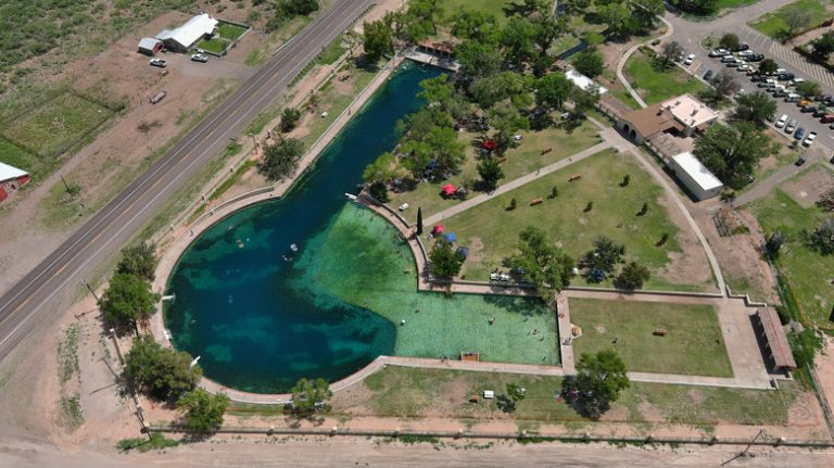 Discover Caribbean Vibes at the World's Largest Spring-Fed Swimming Pool in a Texas State Park