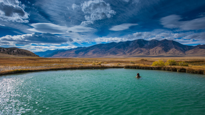 Tucked Away in Nevada's 'Cowboy Corridor': A Secret Haven of Natural Hot Springs with Idyllic Pools