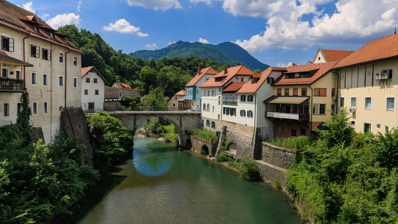 A Picturesque Slovenian Town: Your Gateway to Enchanting Castles and Mansions in the Julian Alps