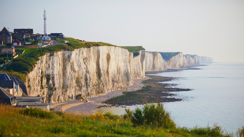 France's Tranquil Coastal Resort Town, Famous for Its Chalk Cliffs, Boasts Stunning Beaches and Scenic Views